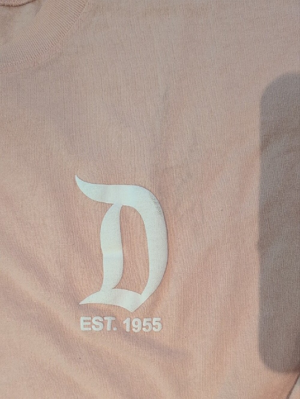 Disney Pink to Coral Dip-Dye Spirit Jersey - Picture 3 of 4
